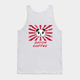 Panda coffee Tank Top